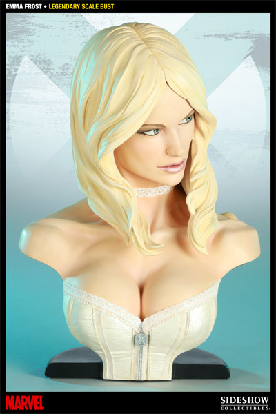 エマフロスト レジェンダリースケールバスト サイドショウ SIDESHOW Marvel Emma Frost Legendary Scale™ Bust by Sideshow Collectibles