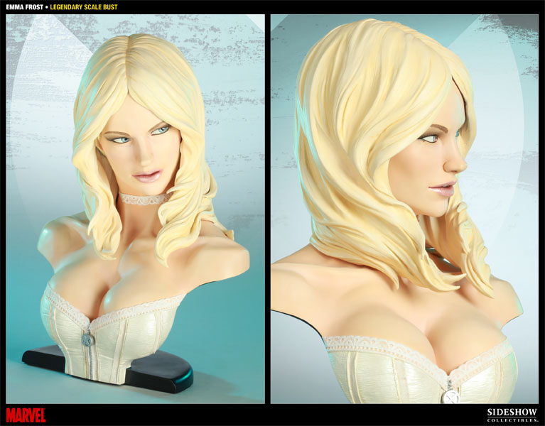 Marvel Emma Frost Legendary Scale™ Bust  Collector Edition View 3