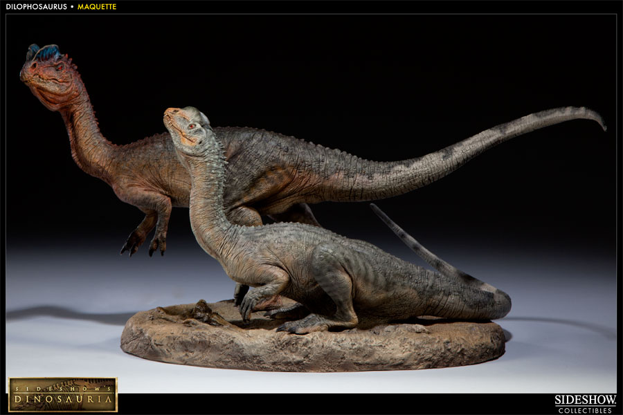 Dinosauria Dilophosaurus Maquette  View 1
