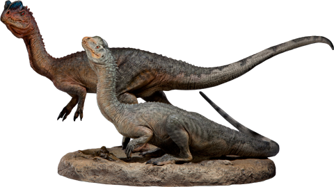 Dinosauria Dilophosaurus Maquette  View 13