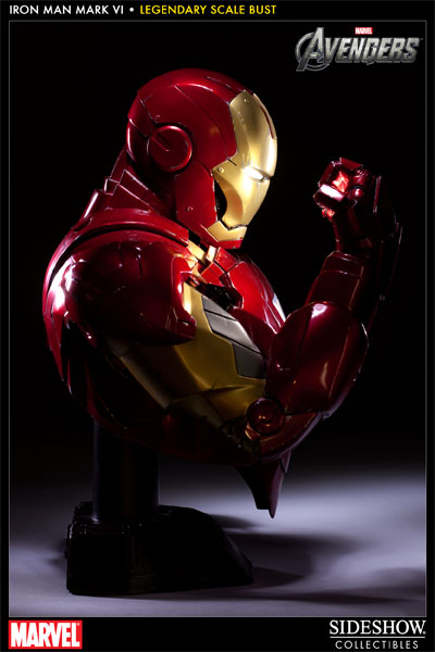 Marvel Iron Man - Mark VI Legendary Scale™ Bust by Sideshow
