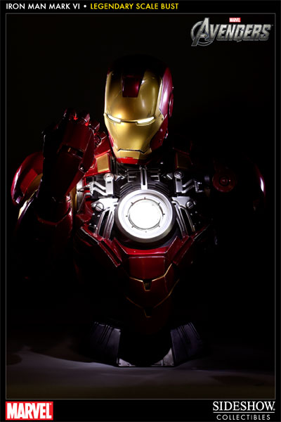 Marvel Iron Man - Mark VI Legendary Scale™ Bust by Sideshow