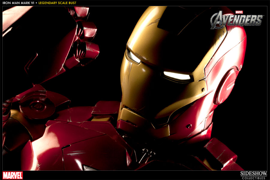 Marvel Iron Man - Mark VI Legendary Scale™ Bust by Sideshow