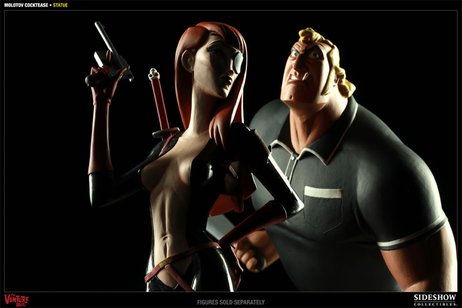 Venture Bros. Molotov Cocktease Statues  Collector Edition View 10