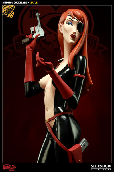 ベンチャー・ブラザーズ スタチュー モトロフ・コックティース サイドショウ Venture Bros. Molotov Cocktease Statues by Sideshow