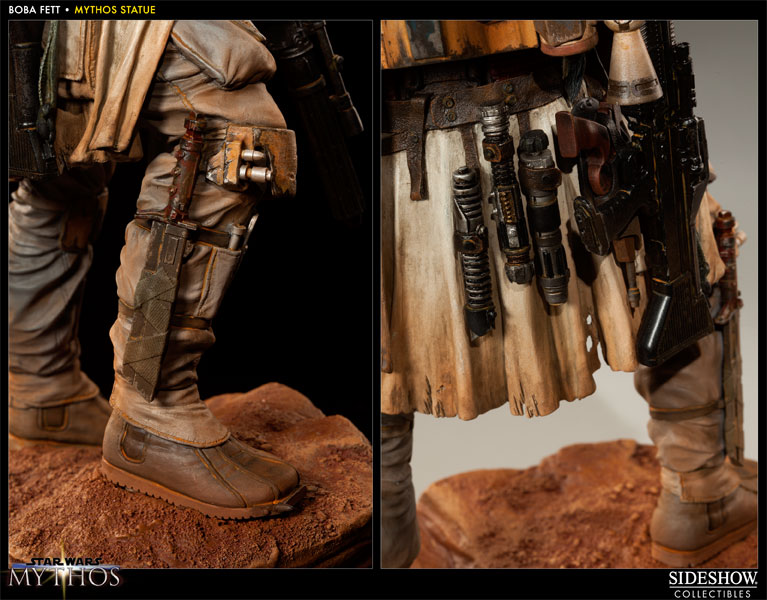 Star Wars Boba Fett - Mythos Polystone Statue  View 13