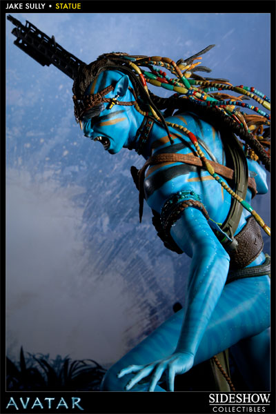 AVATAR Jake Sully Polystone Statue  Collector Edition View 8