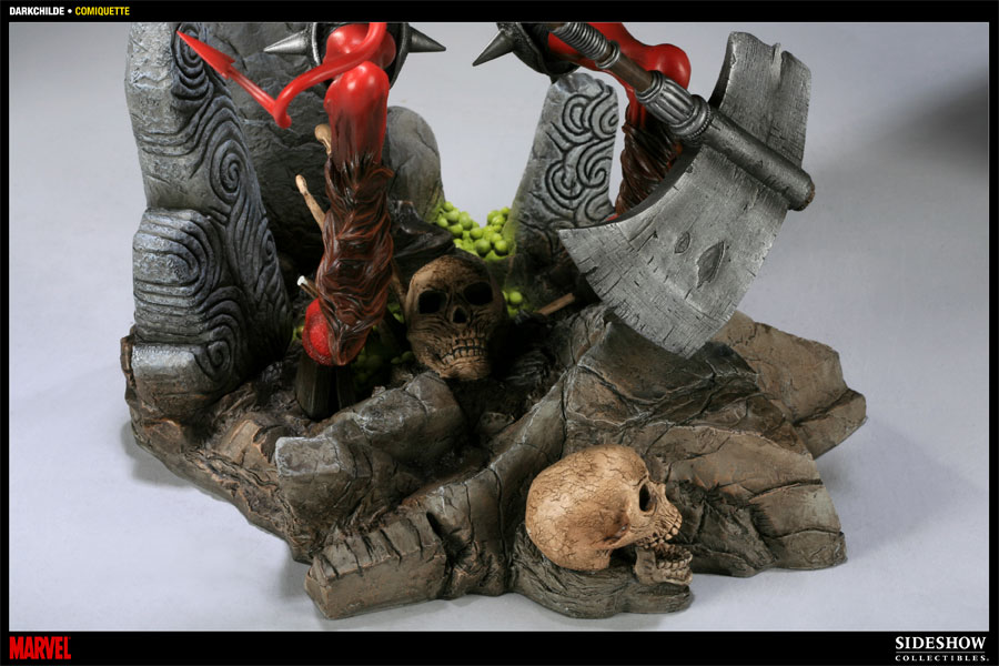 Marvel Darkchilde Polystone Statue by Sideshow Collectibles
