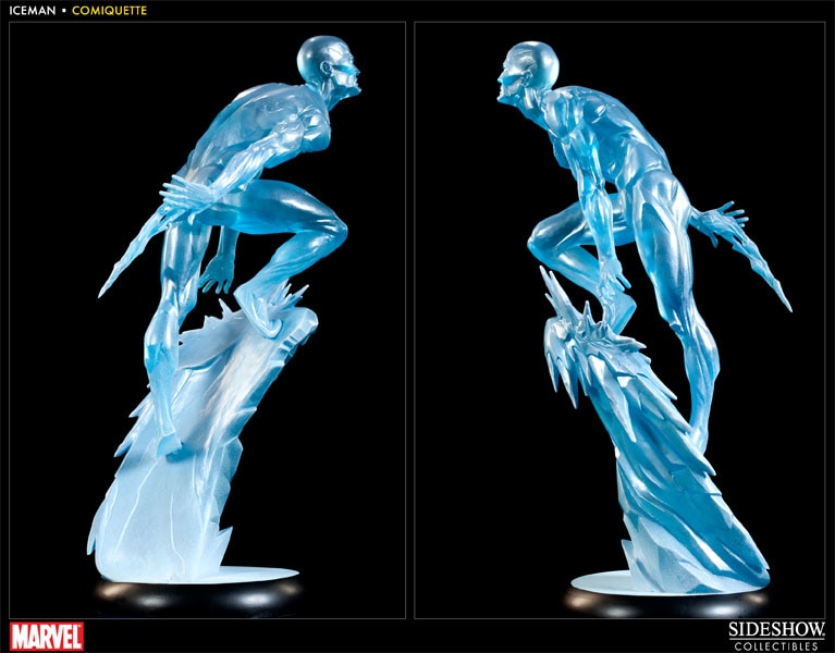 Marvel Iceman Polystone Statue  Collector Edition View 4