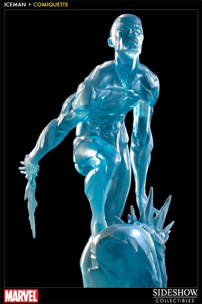 Marvel Iceman Polystone Statue  Collector Edition View 7