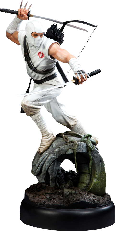 G.I. Joe Storm Shadow Polystone Statue  Collector Edition View 11