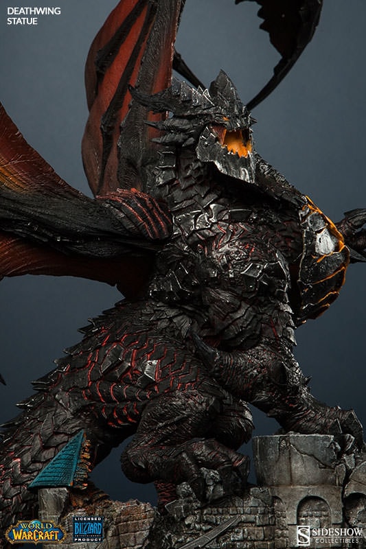 Warcraft Deathwing - BLIZZARD EMPLOYEE ONLY Polystone Statue  (Prototype Shown) View 3