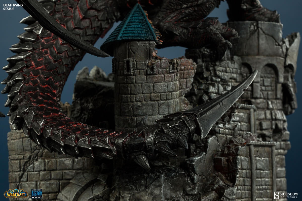 Warcraft Deathwing - BLIZZARD EMPLOYEE ONLY Polystone Statue  (Prototype Shown) View 12