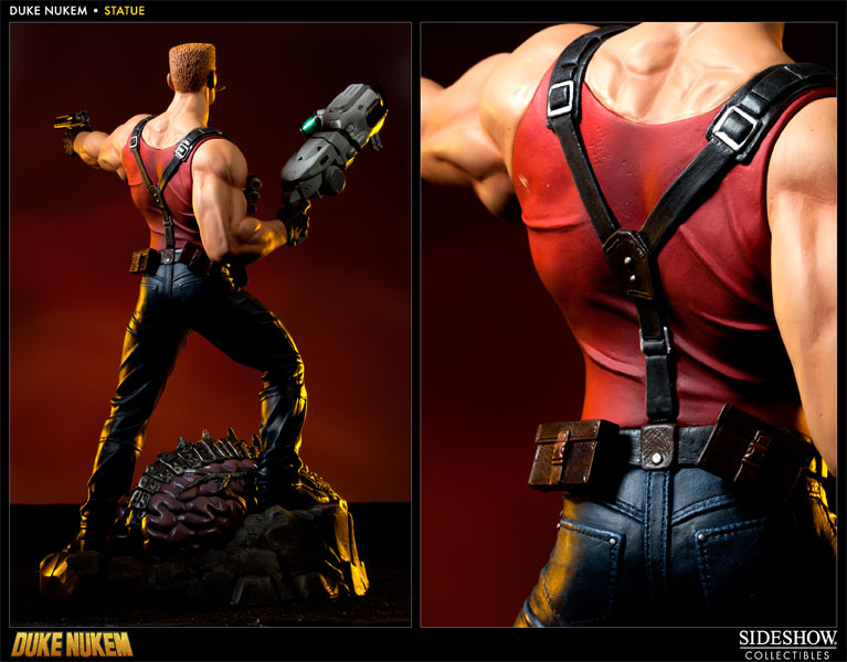 Duke Nukem Duke Nukem Polystone Statue  Collector Edition View 5
