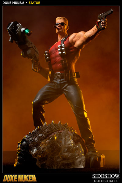 Duke Nukem Duke Nukem Polystone Statue  Collector Edition View 8