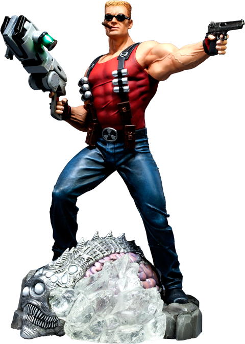 Duke Nukem Duke Nukem Polystone Statue  Collector Edition View 9