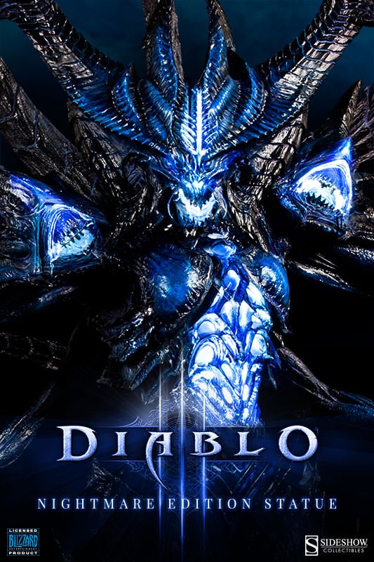 Diablo III Diablo Nightmare Edition Statue by Sideshow Coll