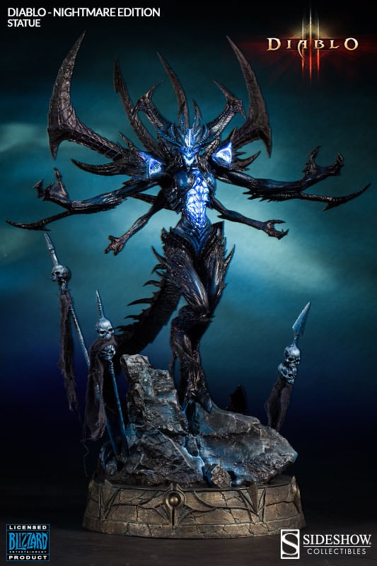 Diablo III Diablo Nightmare Edition Statue by Sideshow Coll