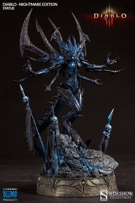 Diablo III Diablo Nightmare Edition Statue by Sideshow Coll
