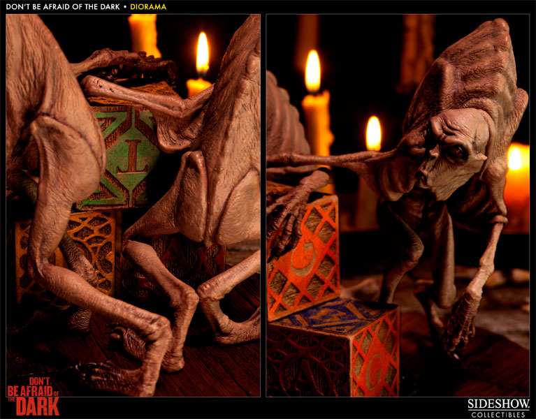 Dont Be Afraid of the Dark Dont Be Afraid of the Dark Polystone Diorama  View 3