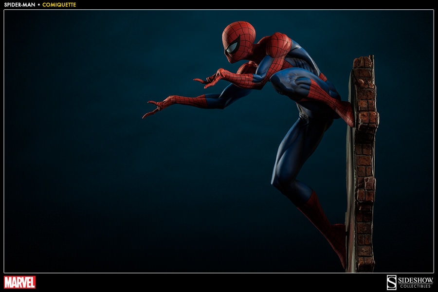 Marvel Spider-Man Polystone Statue by Sideshow Collectibles