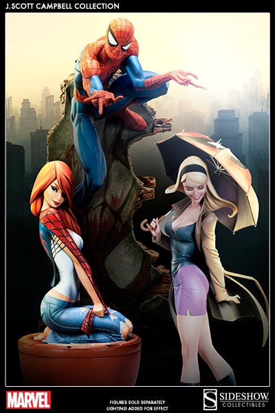 Marvel Spider-Man Polystone Statue by Sideshow Collectibles