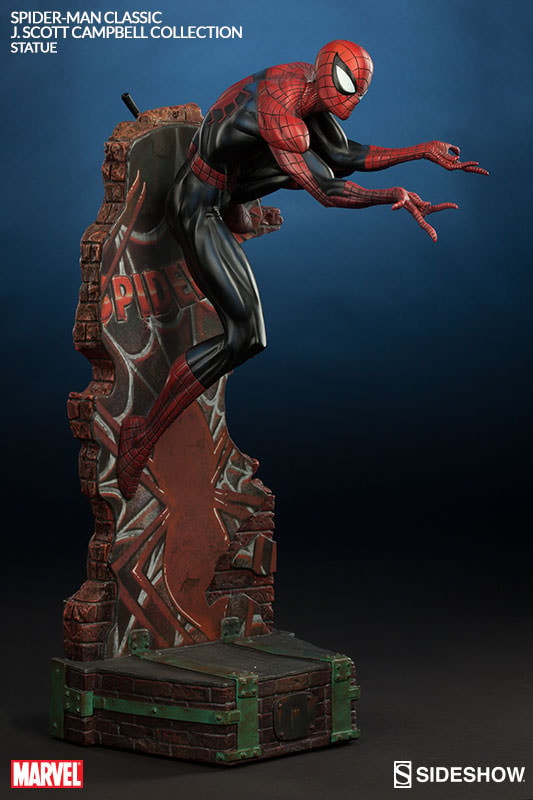 sideshow  J・スコット・キャンベル スパイダーマン コレクション Sideshow Collectibles J. Scott Campbell Spider-Man Comiquette New