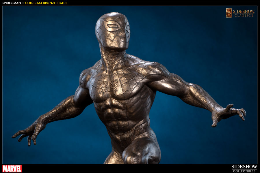 Marvel Spider-Man Sideshow Classics Statue  (Prototype Shown) View 7