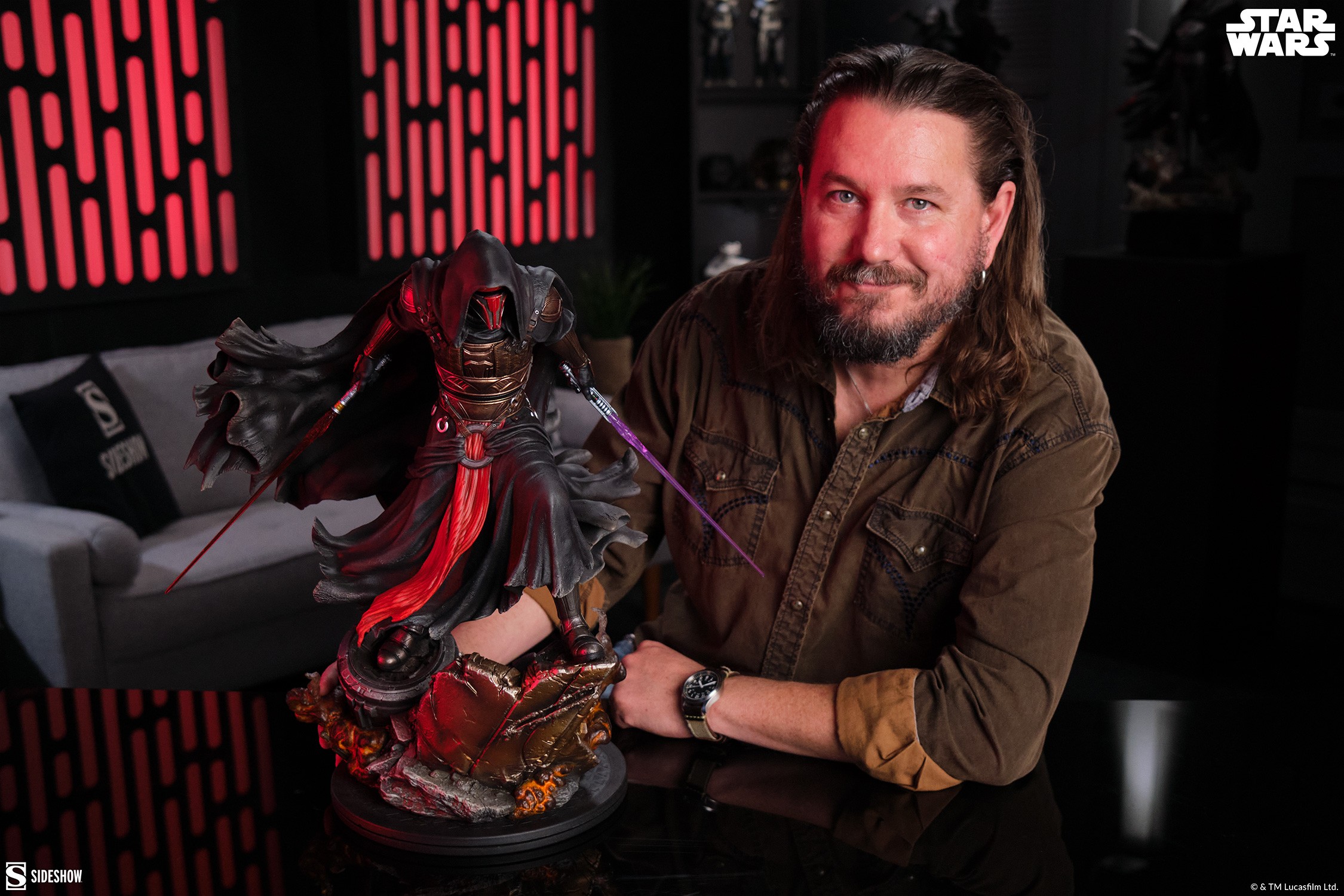 Star Wars Darth Revan™ Statues  (Prototype Shown) View 2