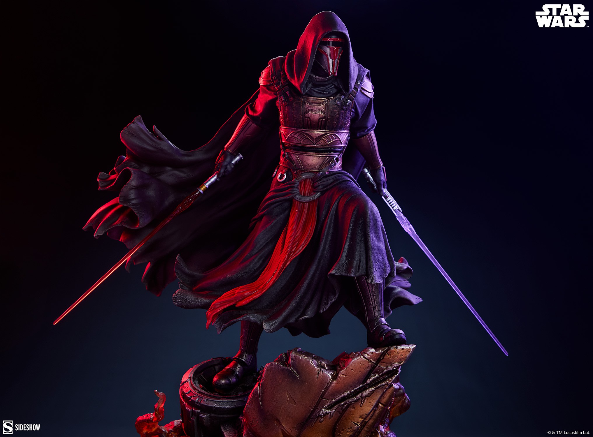 Star Wars Darth Revan™ Statues  (Prototype Shown) View 5