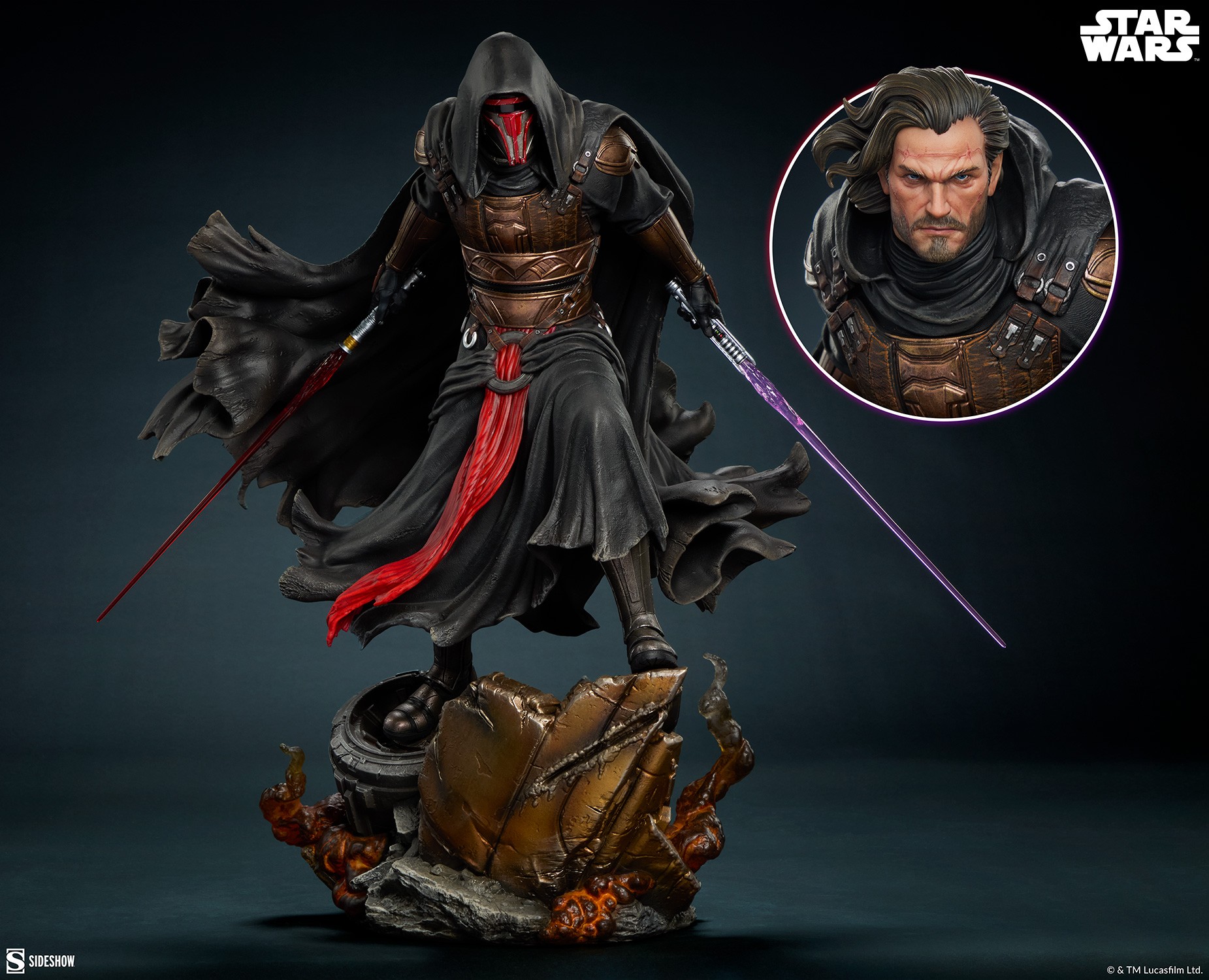 Star Wars Darth Revan™ Statues  (Prototype Shown) View 9