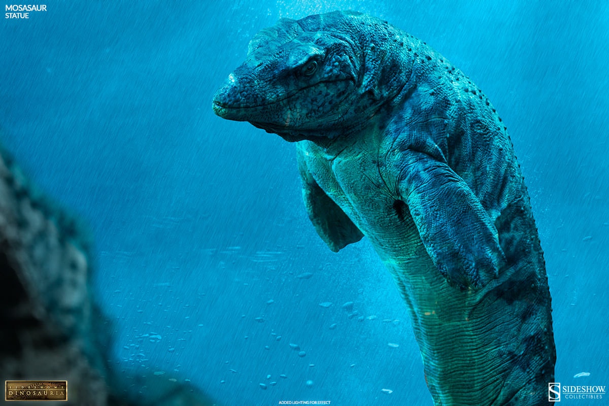 Dinosauria Mosasaur Statues  (Prototype Shown) View 3