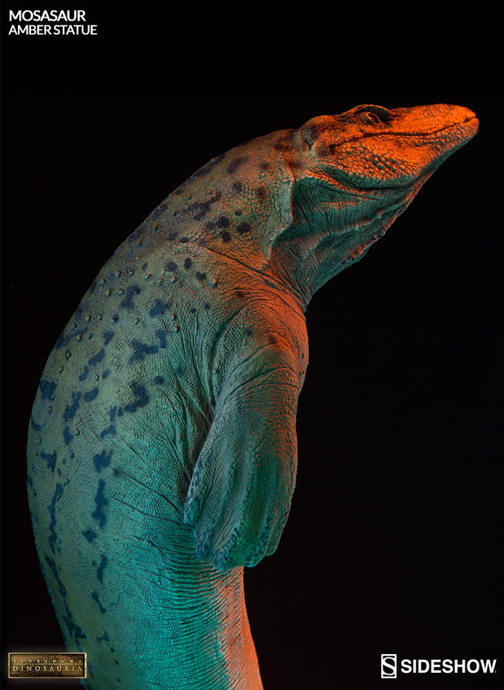Dinosauria Mosasaur Amber Statues  View 17