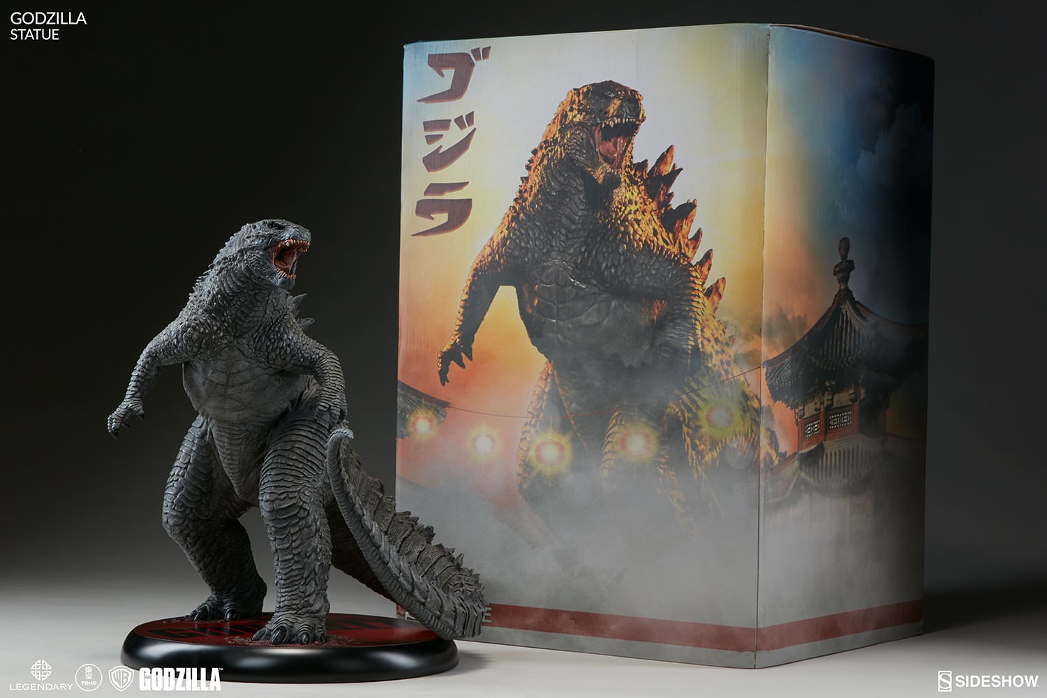 Godzilla statue on sale for sale