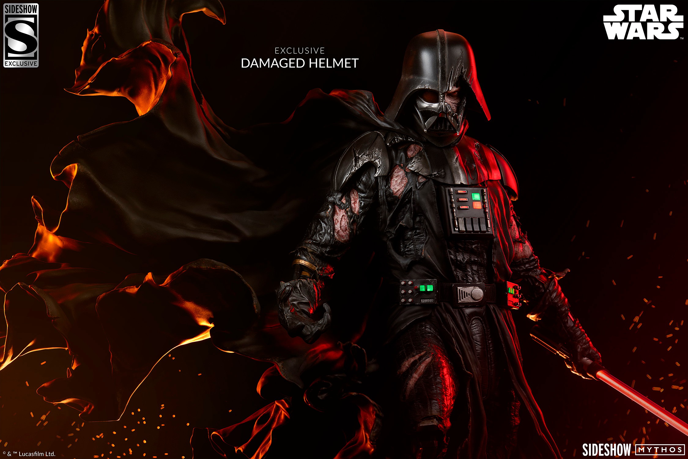 Star Wars Darth Vader Mythos Premium Format™ Figure  Exclusive Edition (Prototype Shown) View 1