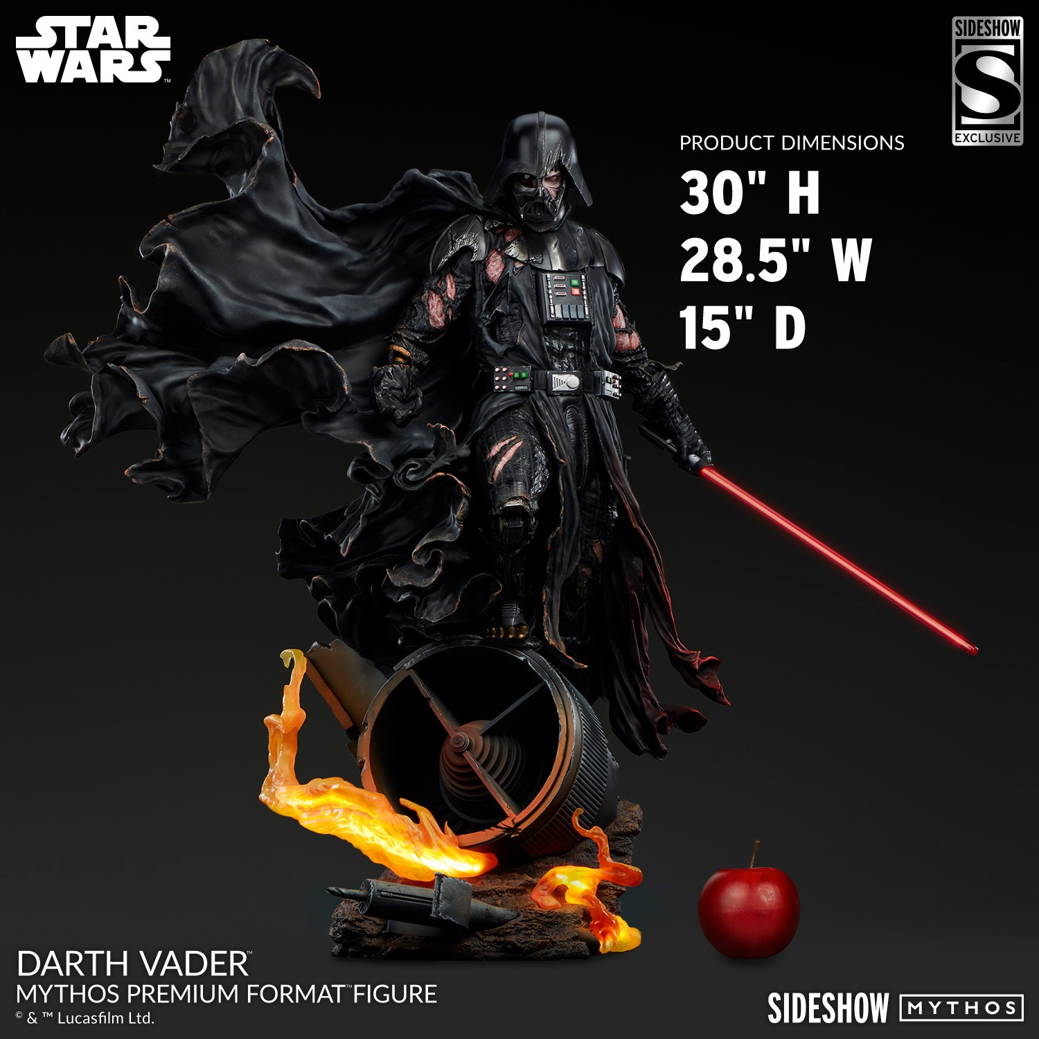 Darth Vader Mythos Exclusive Edition Statue by Sideshow Collectibles ...