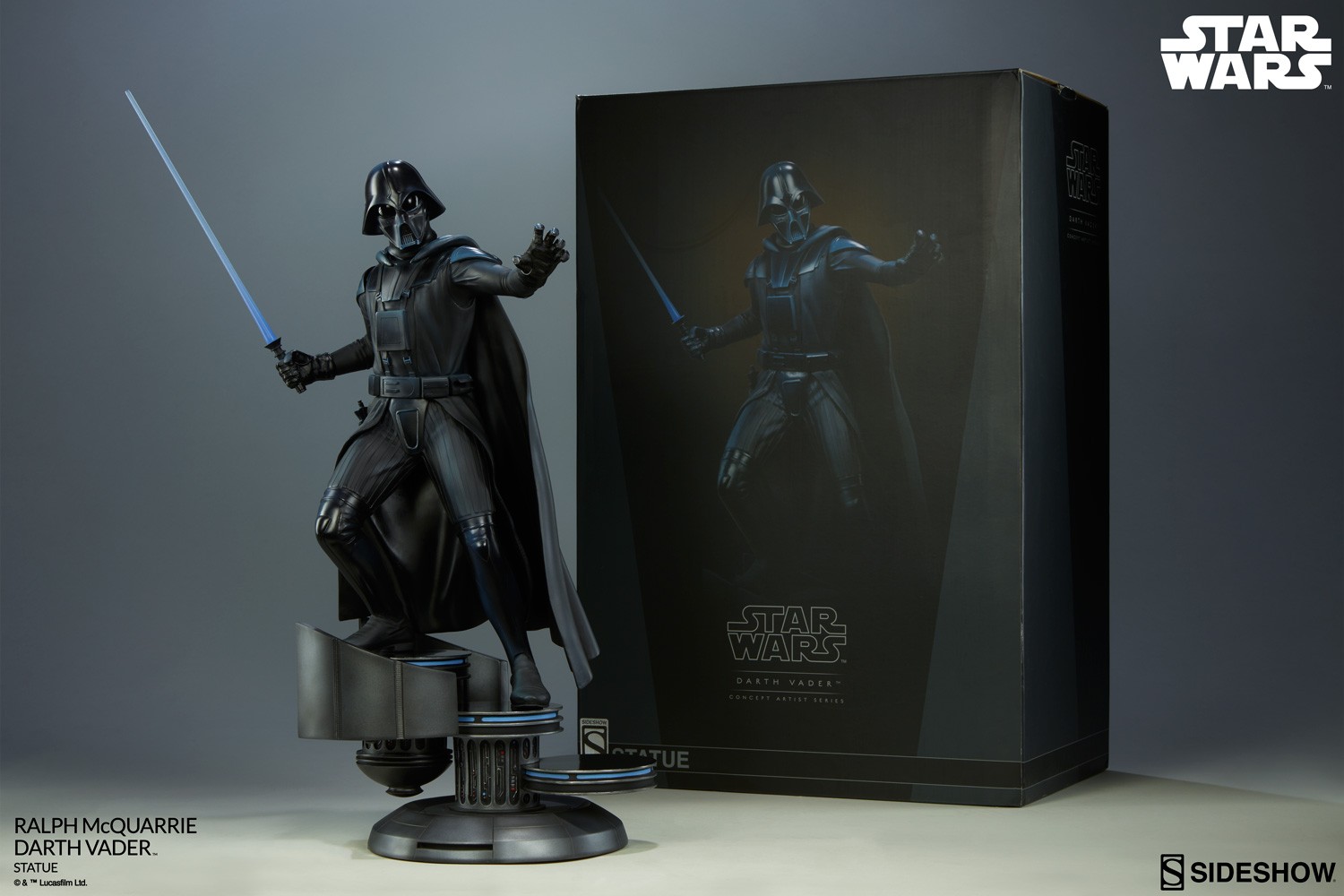 Star Wars Ralph McQuarrie Darth Vader Statues  Collector Edition View 14
