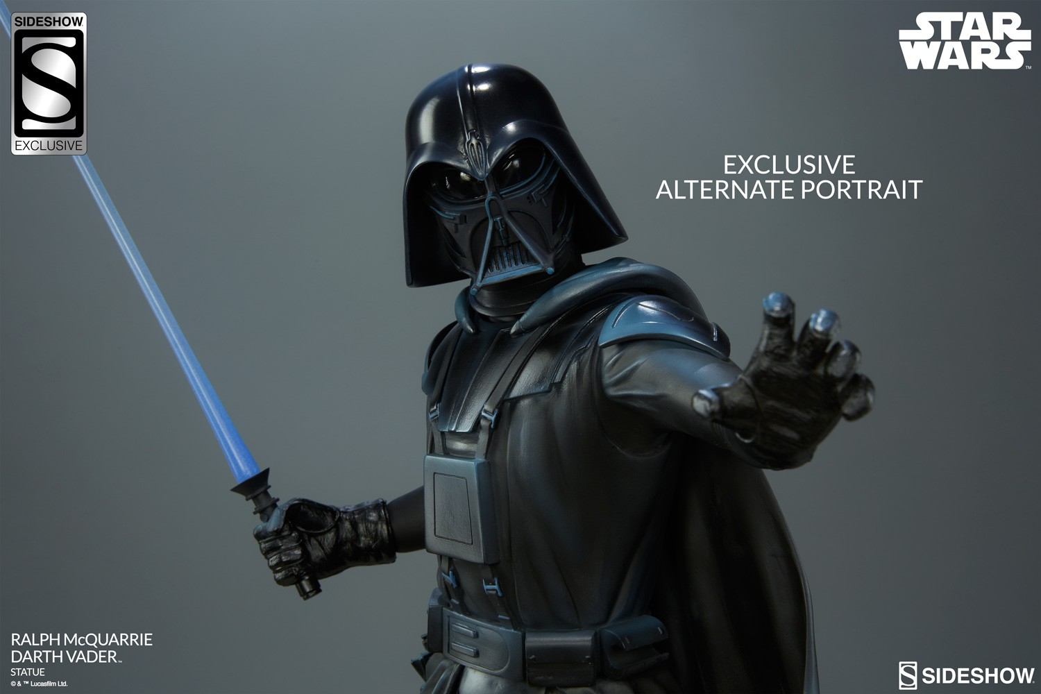 Star Wars Ralph McQuarrie Darth Vader Statues  Exclusive Edition View 2