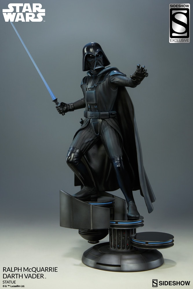 Star Wars Ralph McQuarrie Darth Vader Statues  Exclusive Edition View 3