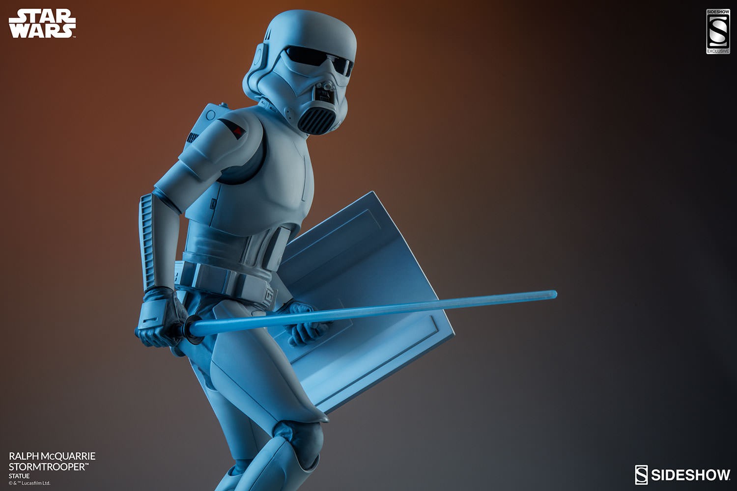 Star Wars Ralph McQuarrie Stormtrooper Statues  Exclusive Edition View 3