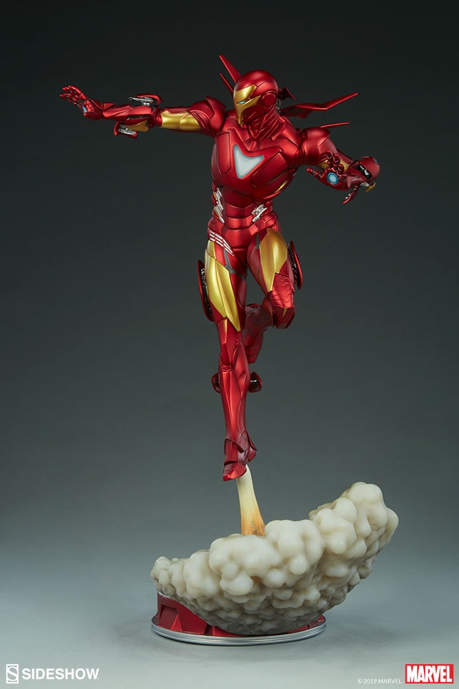 Marvel Iron Man Extremis Mark II Statue | Sideshow Collectibles