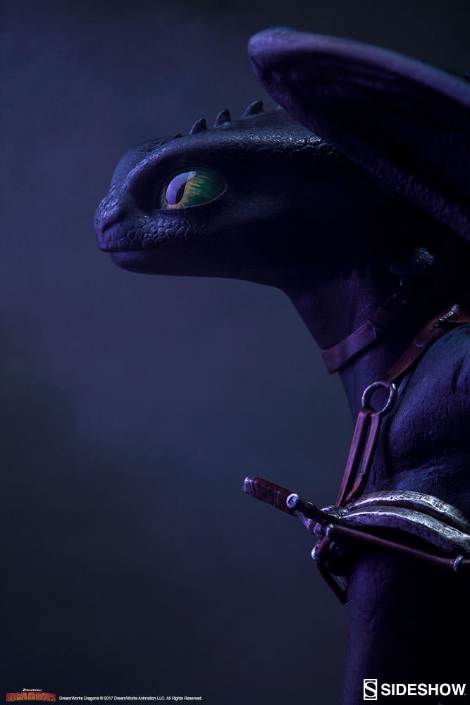 How to Train Your Dragon Toothless Statues  Exclusive Edition View 20