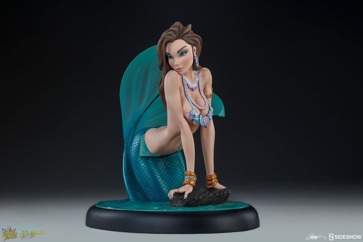 J Scott Campbell The Little Mermaid Statues  Exclusive Edition View 4