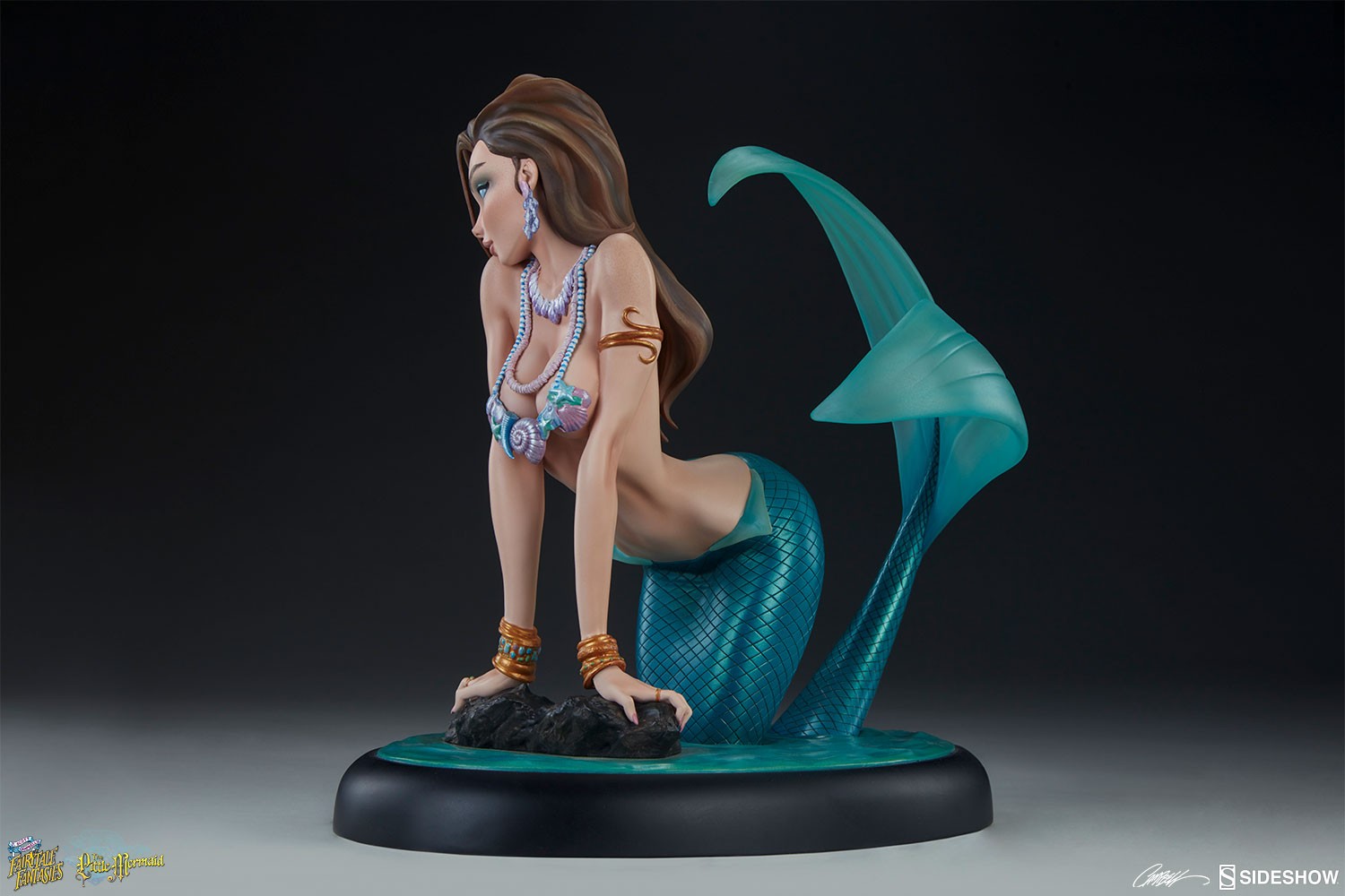 J Scott Campbell The Little Mermaid Statues  Exclusive Edition View 6