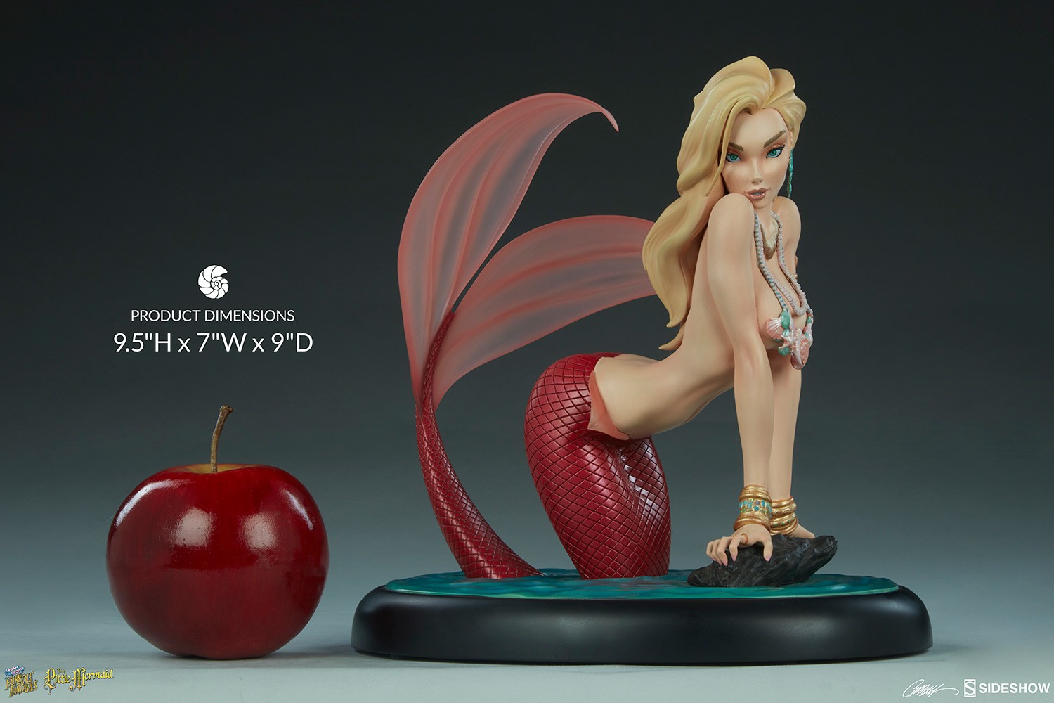J Scott Campbell The Little Mermaid (Morning) Statues  (Prototype Shown) View 4