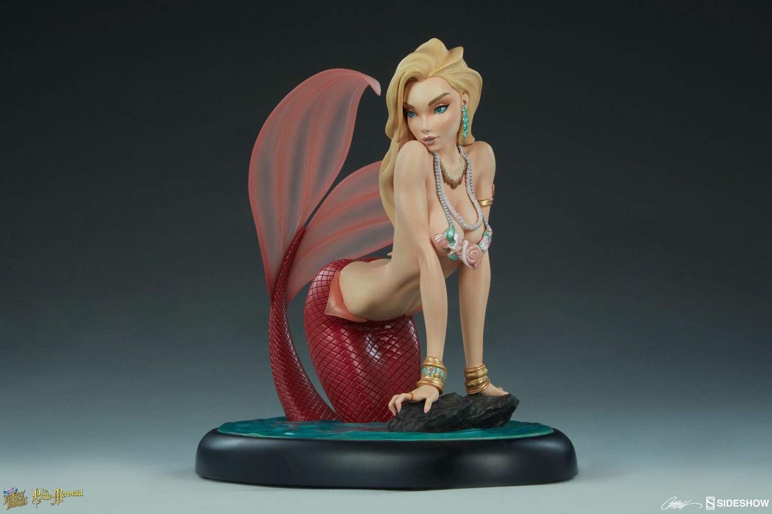 J Scott Campbell The Little Mermaid (Morning) Statues  (Prototype Shown) View 5