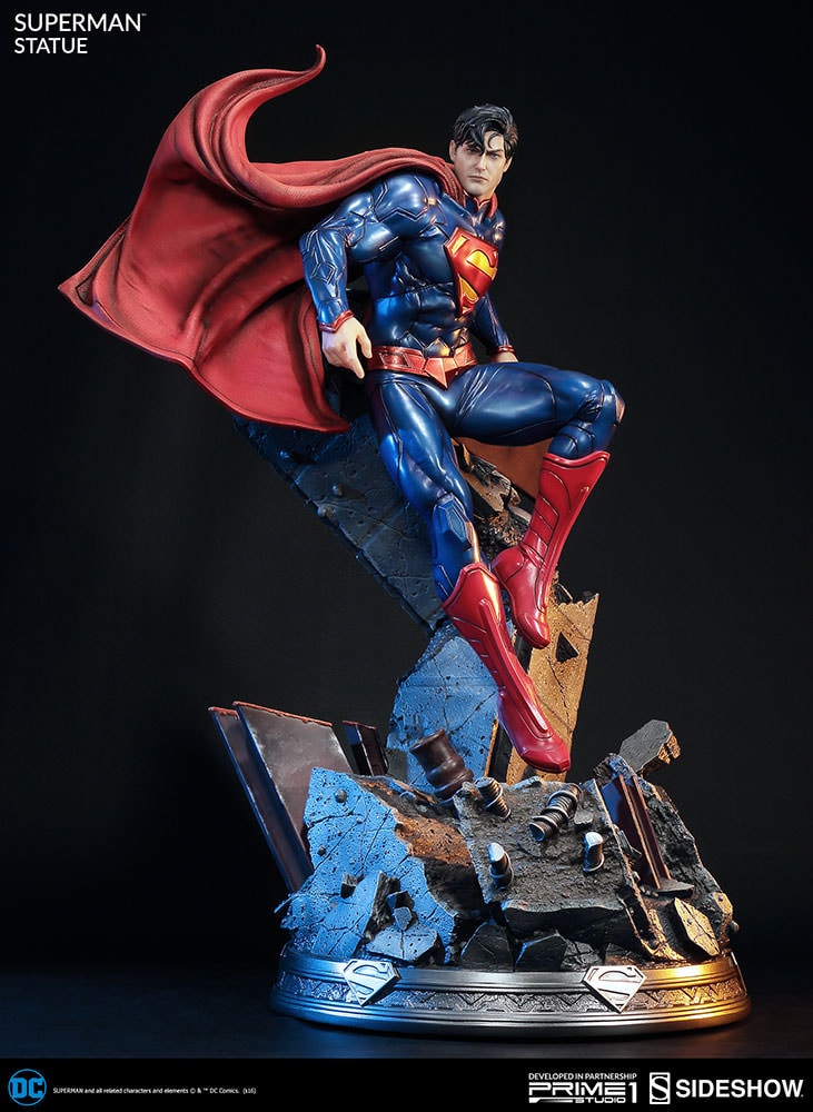 Sideshow superman statue deals