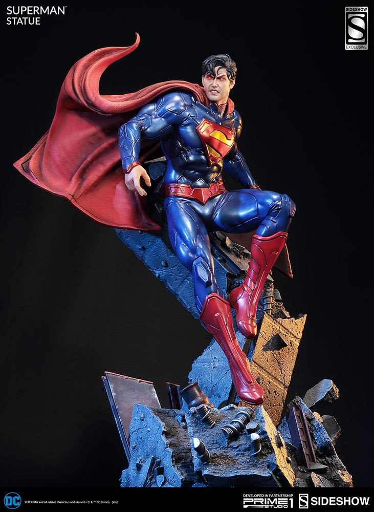 DC Comics Superman Polystone Statue  Exclusive Edition (Prototype Shown) View 2
