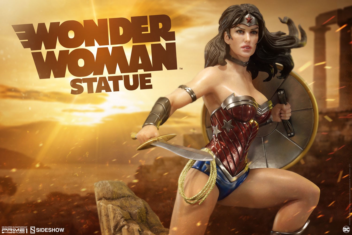 DC Comics Wonder Woman Statue by Sideshow Collectibles