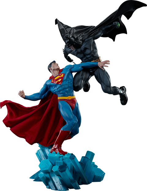 DC Comics Batman vs Superman Diorama by 86 Hero | Sideshow Collectibles